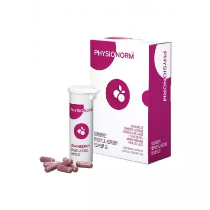 Immubio Physionorm cranberry - 30 gélules