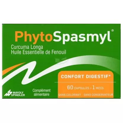 Mayoli Spindler PhytoSpasmyl confort digestif - 60 capsules