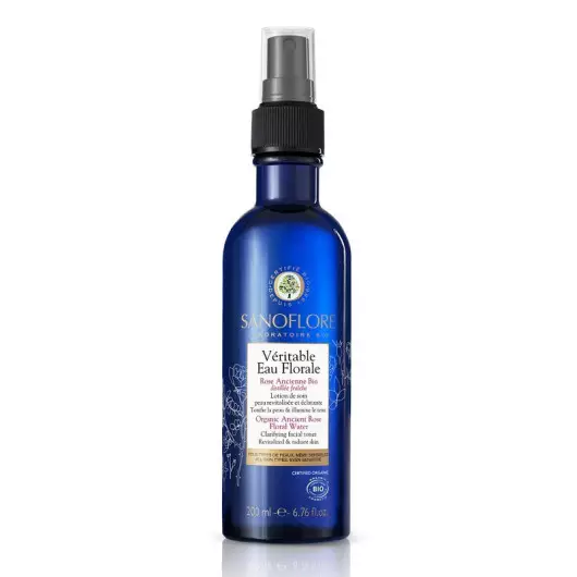 Sanoflore Véritable eau florale de rose ancienne Bio - 200ml