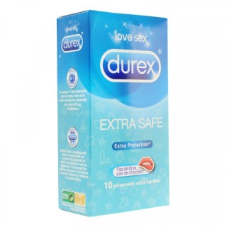 Durex préservatifs extra protection X10