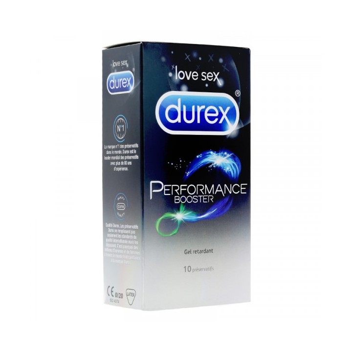 Durex performance booster X 10