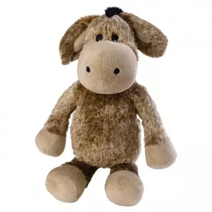 Soframar bouillotte peluche cozy âne