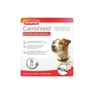 Beaphar canishield collier antiparasitaires chiens