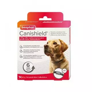 Beaphar canishield collier antiparasitaires grands chiens