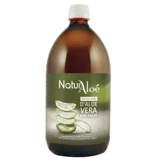 Naturaloé pur jus frais d'aloé vera bio 1litre