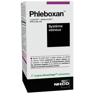 NHCO Phleboxan système veineux - 42 gélules
