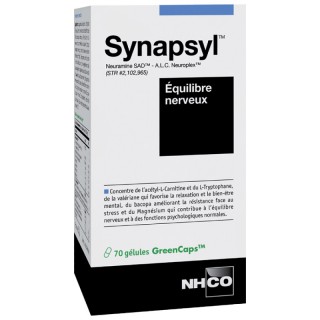NHCO Synapsyl équilibre nerveux - 70 gélules