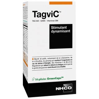 NHCO Tagvic stimulant dynamisant - 56 gélules