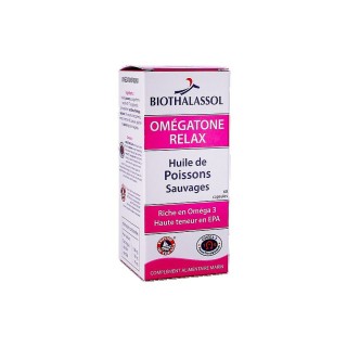 Biothalassol Omégatone Relax - 120 capsules