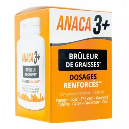 Anaca 3 brûleur de graisses dosages renforcés 120 gélules