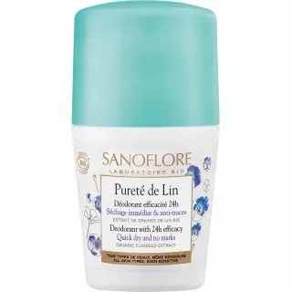 Sanoflore Déodorant efficacité 24h Pureté de Lin Bio - 50ml