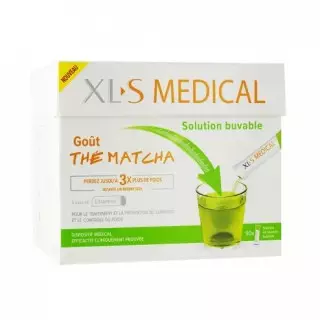 Xls médical solution buvable thé matcha 90 sachets