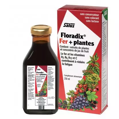 Floradix fer + plantes 250 ml