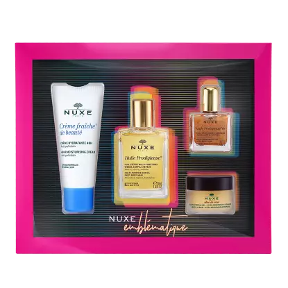 Nuxe coffret emblématique 4 produits