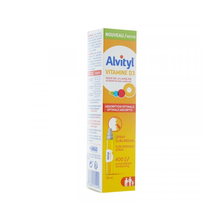 Alvityl vitamine D3 spray 10 ml