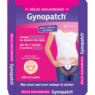 Gynopatch Règles douloureuses - 3 patchs