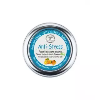 Elixirs & Co - Pastilles sans sucre anti-stress Bio - 45g