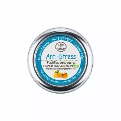 Elixirs & Co - Pastilles sans sucre anti-stress Bio - 45g