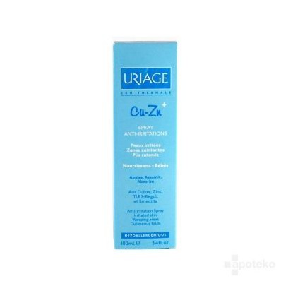 Uriage Cu-Zn+ spray 100ml