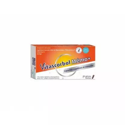 Vitascorbol mémo + 60 gélules