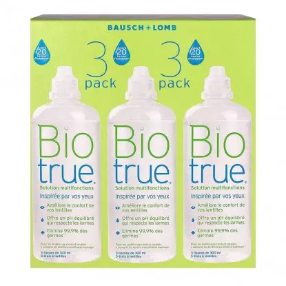 Bausch + Lomb Solution multifonctions lentilles - 3x300ml