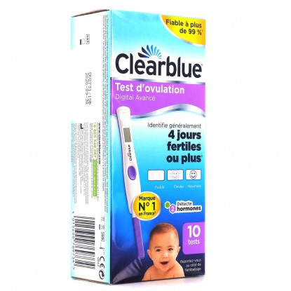 Clearblue Test D'ovulation  Digital boite 10
