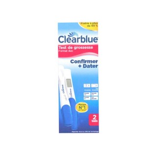Clearblue test de grossesse confirmer + dater X2