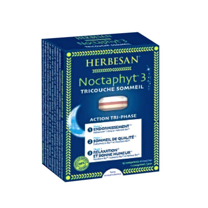 Herbesan Noctaphyt 3 Sommeil - 15 comprimés
