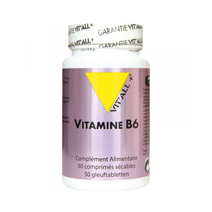 Vit'all + Vitamine B6 50 comprimés