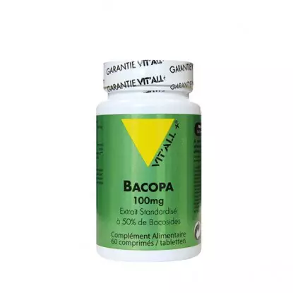 Vit'all + Bacoba 100mg 60 comprimés