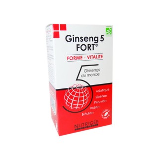 Nutrigée Ginseng 5 fort - 60 comprimés