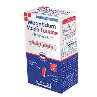 Nutrigée Magnésium Marin Taurine - 60 comprimés