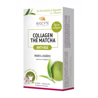 Biocyte Collagen Thé Matcha - 10 Sticks