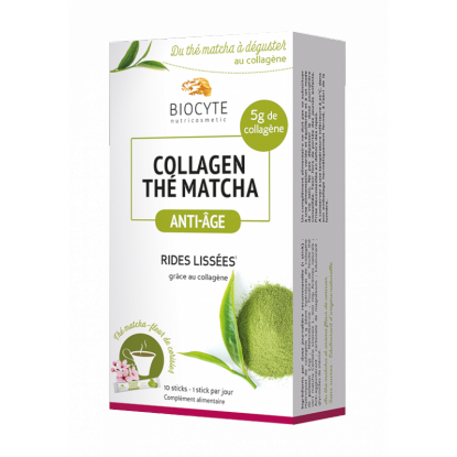 Biocyte Collagen Thé Matcha - 10 Sticks