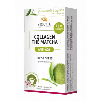Biocyte Collagen Thé Matcha - 10 Sticks