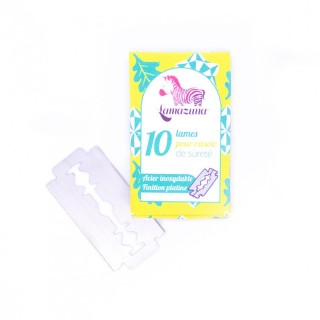 Lamazuna Lames pour rasoir de sécurité - 10 Lames