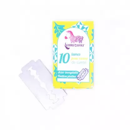 Lamazuna Lames pour rasoir de sécurité - 10 Lames