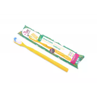Lamazuna Brosse à dents rechargeable souple jaune