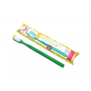 Lamazuna Brosse à dents rechargeable souple vert sapin