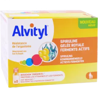 Urgo Alvityl Résistance de l'organisme - 8 flacons de 10ml