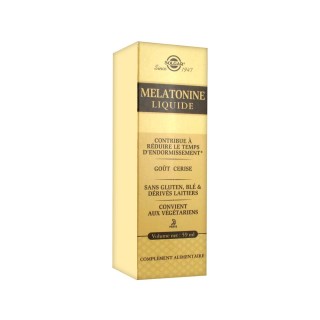 Solgar Mélatonine liquide goût cerise - 59ml