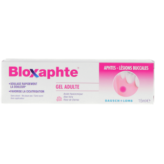 Bausch + Lomb Bloxaphte gel buccal adulte - 15ml