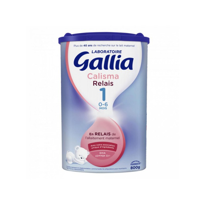 Lait 1ᵉʳ âge Calisma Pocket Gallia - Bébé de 0 à 6 mois - 21 sachets de 5