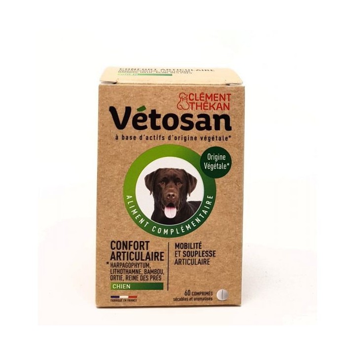 Vetosan Confort articulaire chien - 60 comprimés