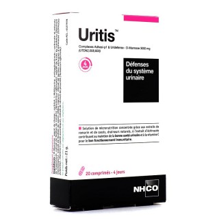 NHCO Uritis Défenses du système urinaire - 20 comprimés