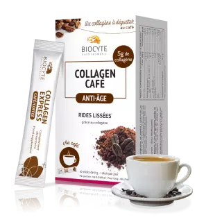 Biocyte Collagen Café anti-âge - 10 sticks