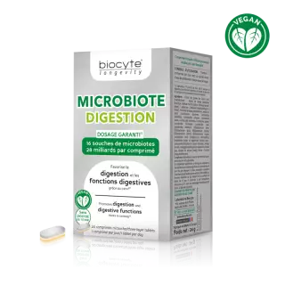 Biocyte Longevity Microbiote digestion - 20 comprimés