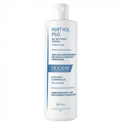 Ducray Kertyol PSO Gel nettoyant surgras visage et corps - 400 ml