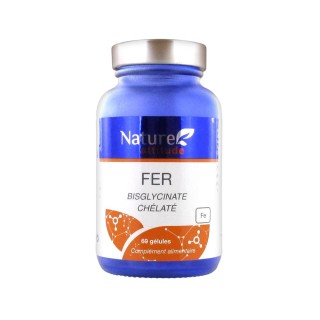 Nature Attitude Fer bisglycinate chélaté - 60 gélules