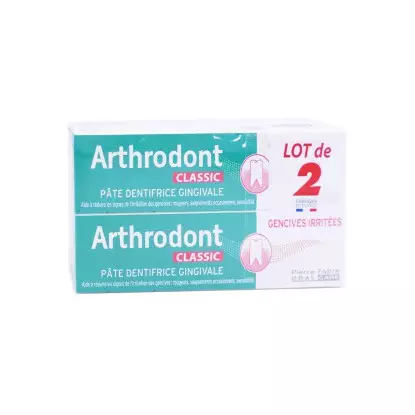Arthrodont classic lot de 2 x 75 ml